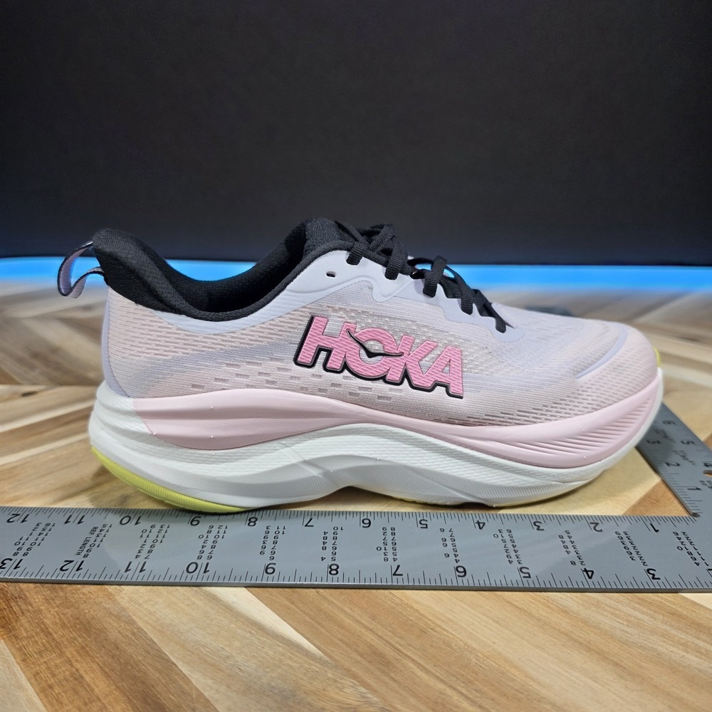 HOKA Bondi 9 Women's 10 Pink Black 1165132 SHMC Running Shoes Sneakers Training - Picture 12 of 13